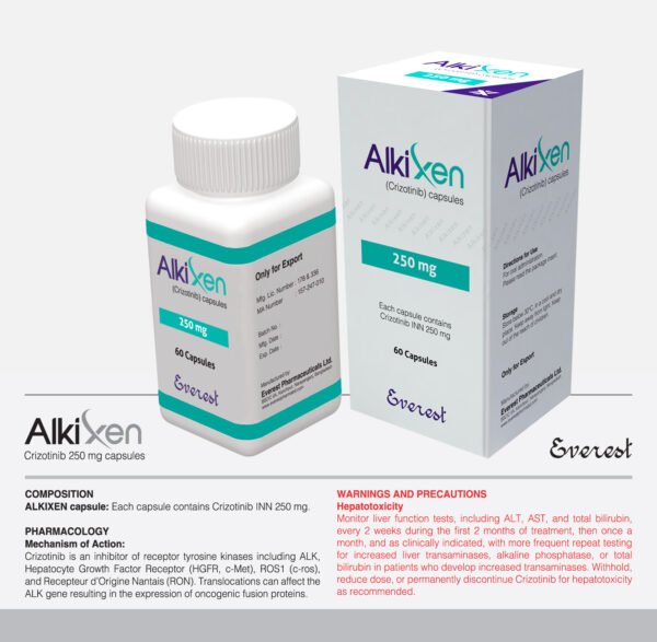 Buy Xalkori Alkixen (Crizotinib INN) 250 mg Online