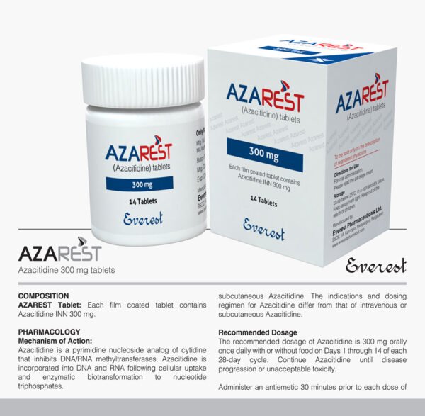 Buy Vidaza (Azacitidine INN) 300 mg Online