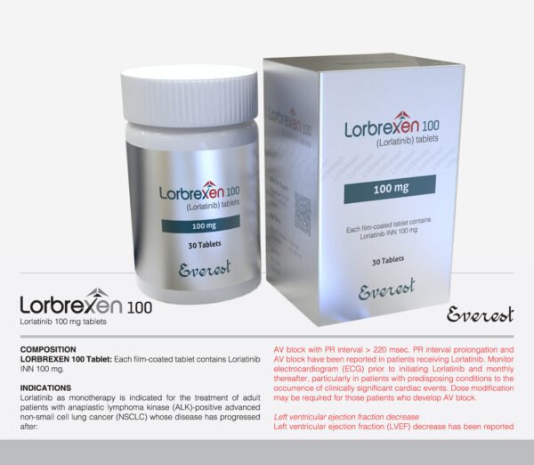 Buy Lorbrena (Lorlatinib) 100mg Online
