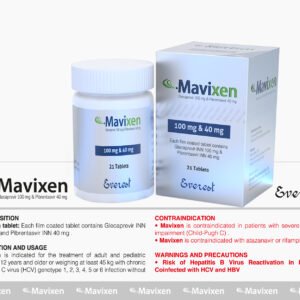 Buy Mavyret - Maviret (Glecaprevir /Pibrentasvir )100 mg & 40 mg Online