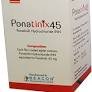 Buy Iclusig Ponatinix (Ponatinib) 45mg Online