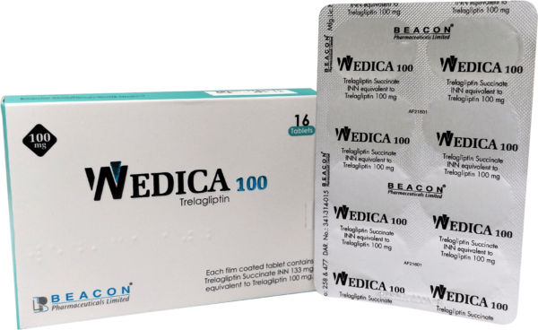 Wedica (Trelagliptin ) 50mg and 100mg