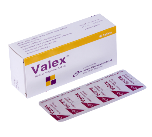 Valex (Sodium Valproate) 200mg