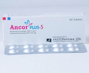 Ancor Plus (Bisoprolol & HCTZ Combination) 2.5 mg