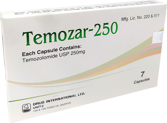 Temozar (Temozolomide) 250mg