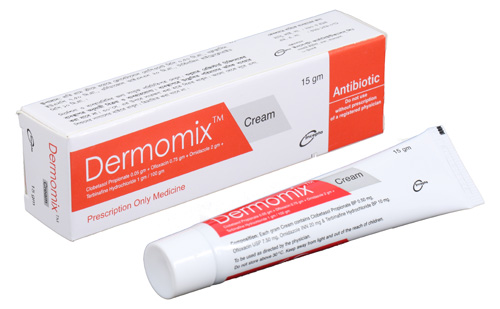 Dermomix (Clobetasol Propionate, Neomycin Sulfate & Nystatin)