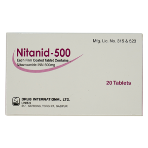 Nitanid (Nitazoxanide) 500mg