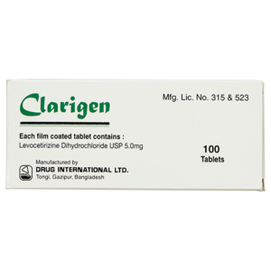 CLARIGEN (Desloratadine) 5.0mg