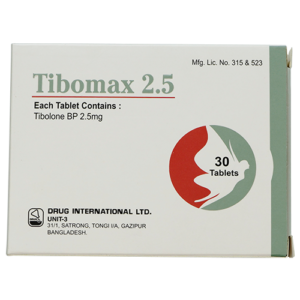 Tibomax (Tibolone) 2.5mg