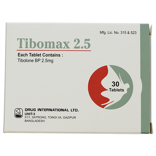 Tibomax (Tibolone) 2.5mg