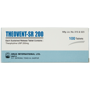 THEOVENT-SR (Theophylline) 200mg