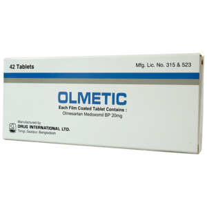 Olmetic (Olmesartan Medoxomil) 20mg