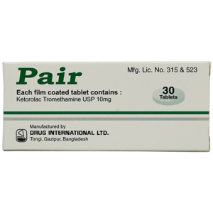 Pair (Ketorolac Tromethamine) 5mg
