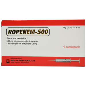 Ropenem (Meropenem) 500mg