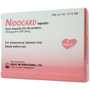 NIDOCARD Injection (Nitroglycerin) 50mg