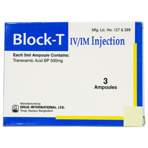 Block - T Injection (Tranexamic Acid) 500mg