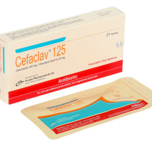Cefaclav (Cefuroxime Axetil) 125mg