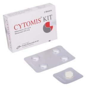 CYTOMIS KIT (Mifepristone & Misoprostol) 200mg