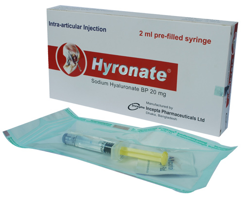 Hyronate (Sodium Hyaluronate) 20mg
