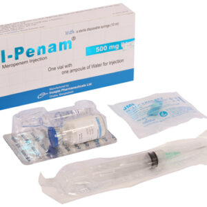 I-Penam (Imipenem & Cilastatin) 500mg