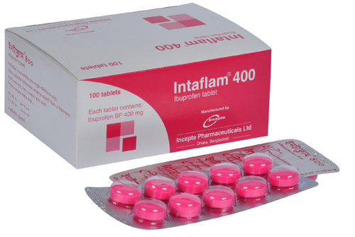 Intaflam (Ibuprofen) 400mg