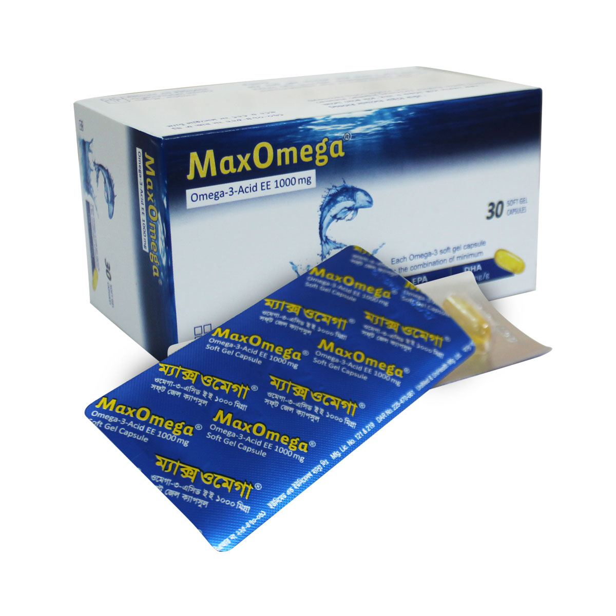 MAXOMEGA (Omega-3 Fatty Acids) 100mg