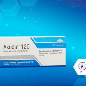 Axodin (Fexofenadine Hydrochloride) 120mg