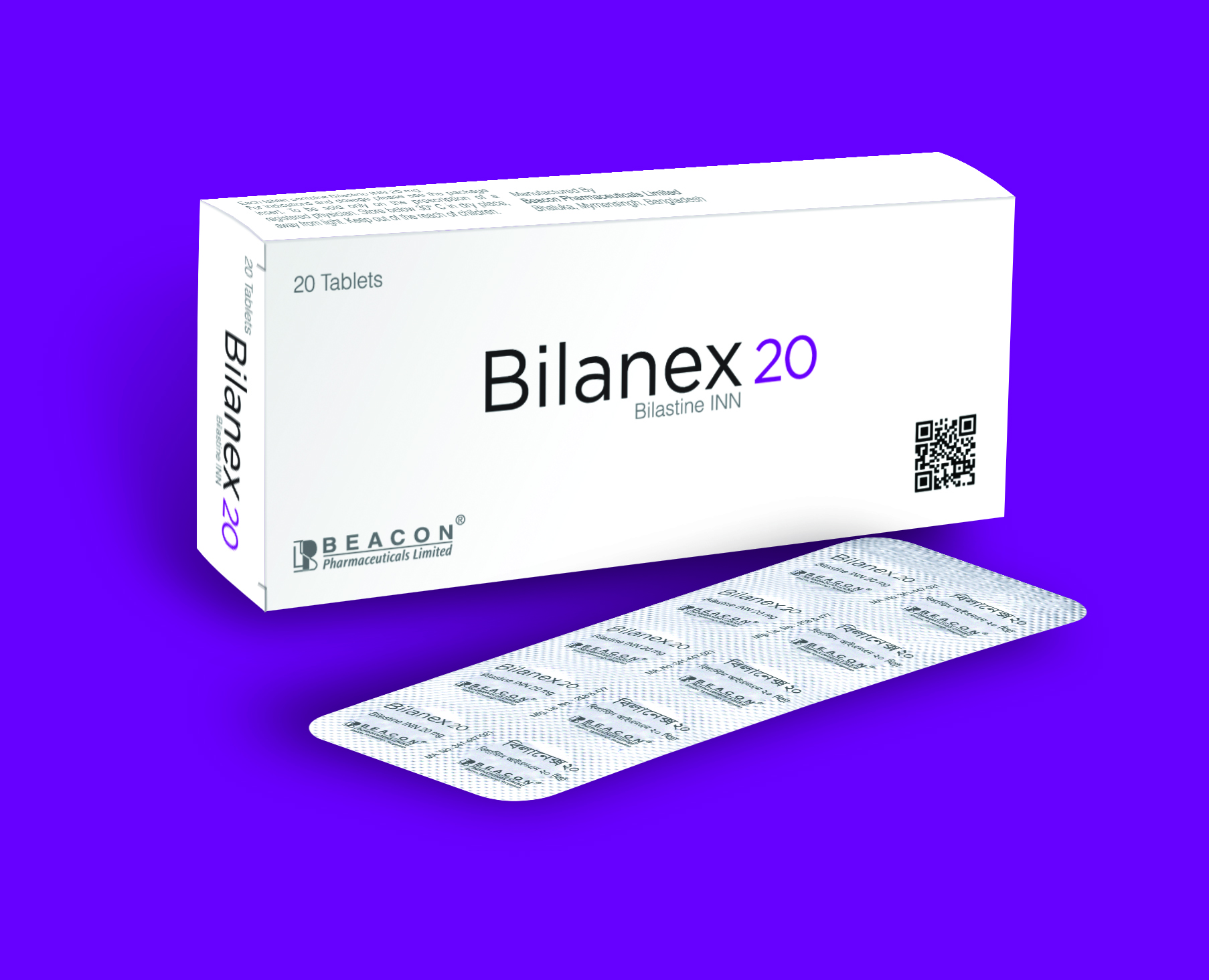 Bilanex (Bilastine) 20mg