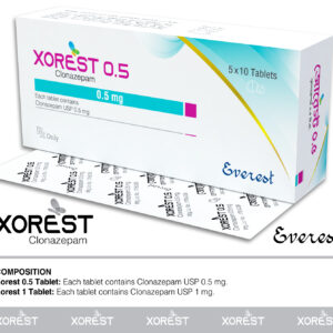Xorest (Clonazepam) 0.5mg