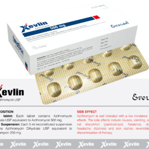 Xevlin (Azithromycin) 500mg